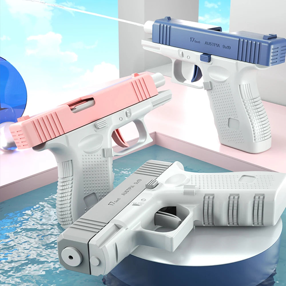 Roll Block™ High-Pressure Electric Water Gun for Kids - Automatic Continuous Burst Water Blaster for Outdoor Summer Fun