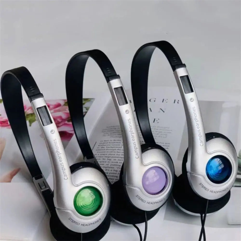 CD Fashion Retro Classic Headset Classic Y2K Wired Headphone over Ear Earbud 3.5Mm Type C Millennium Wind Vintage