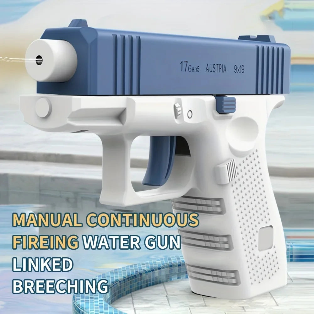 Roll Block™ High-Pressure Electric Water Gun for Kids - Automatic Continuous Burst Water Blaster for Outdoor Summer Fun