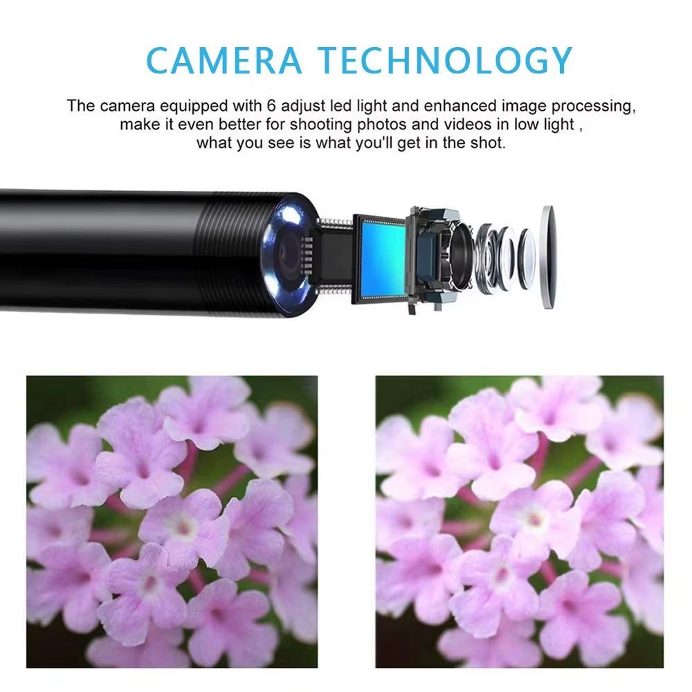 5.5mm / 7.0mm Type-C Android & PC Endoscope Inspection Camera
