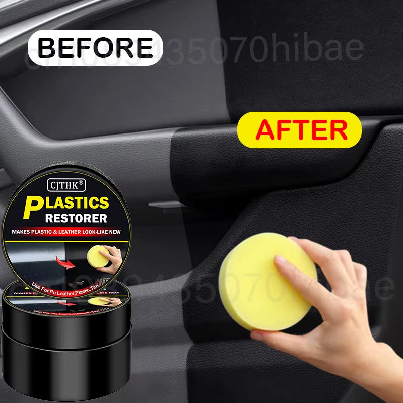 Car Plastic Restorer Back To Black Gloss Leather Restore Repair Coatings