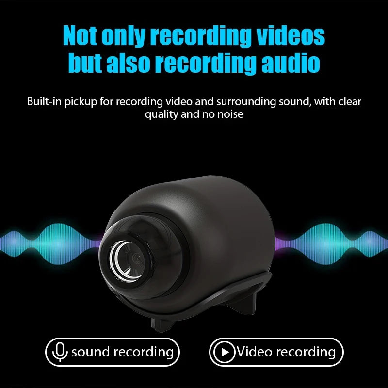 New X5 Mini 1080P Wireless Wi-Fi Surveillance Camera with Night Vision & Motion Detection