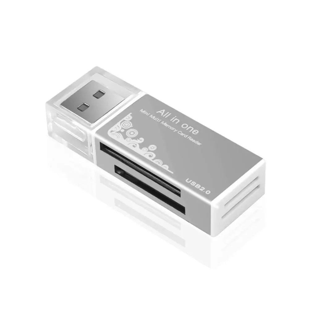 2-in-1 Multi-Functional USB 3.0 TF/SD Memory Card Reader Adapter