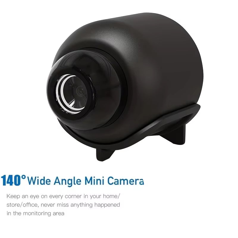 New X5 Mini 1080P Wireless Wi-Fi Surveillance Camera with Night Vision & Motion Detection