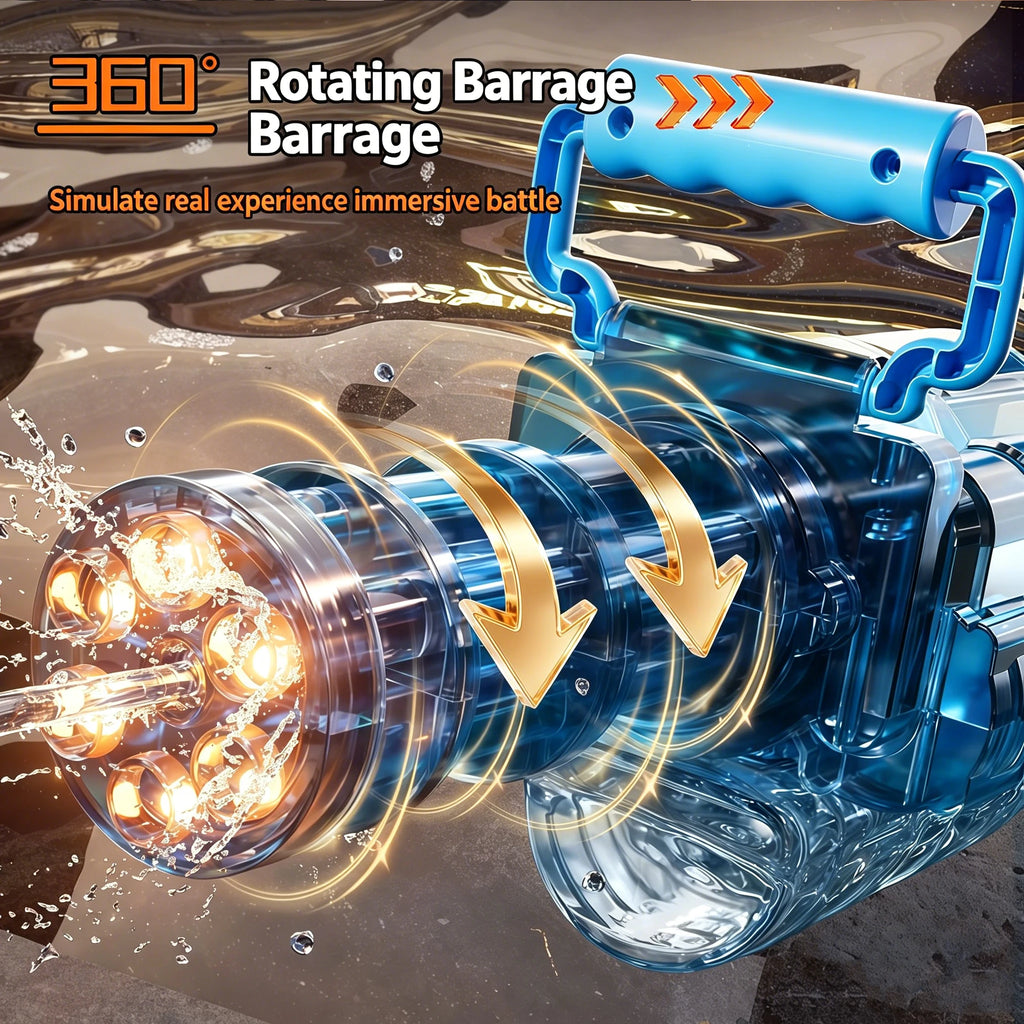 Roll Block™ Gatling Blitz Electric Water Gun