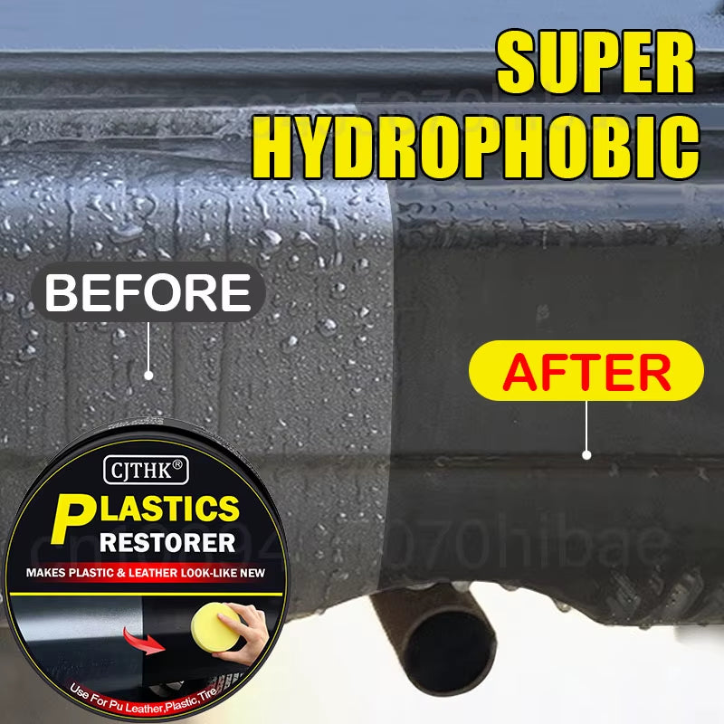 Car Plastic Restorer Back To Black Gloss Leather Restore Repair Coatings