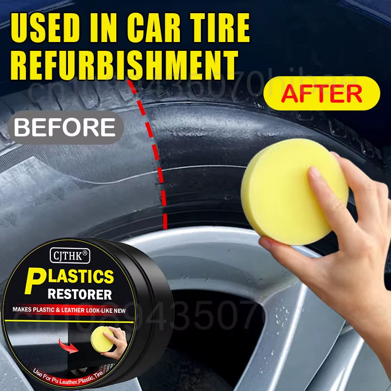 Car Plastic Restorer Back To Black Gloss Leather Restore Repair Coatings