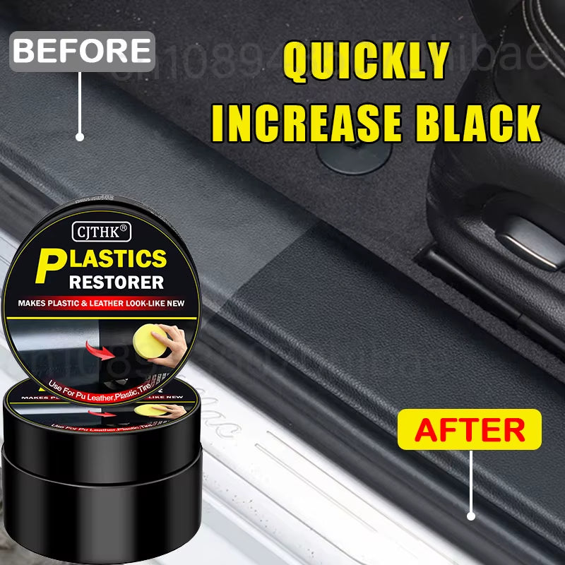 Car Plastic Restorer Back To Black Gloss Leather Restore Repair Coatings