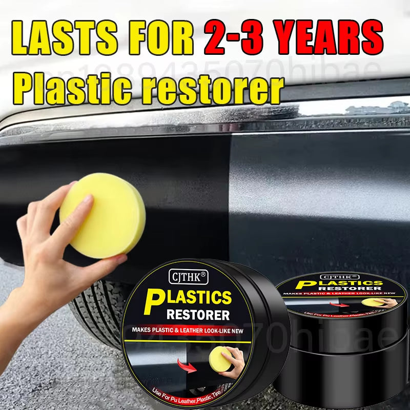 Car Plastic Restorer Back To Black Gloss Leather Restore Repair Coatings