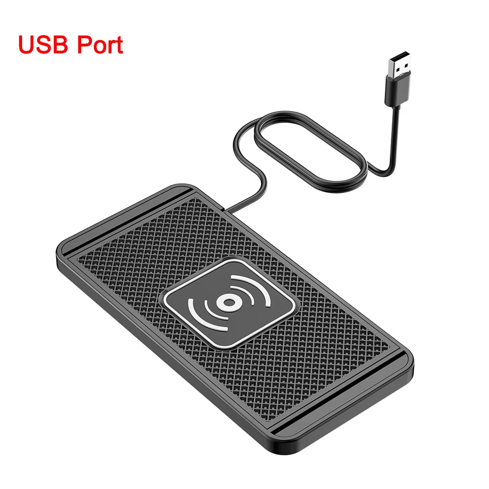 Ultra-Grip Car Wireless Charging Pad
