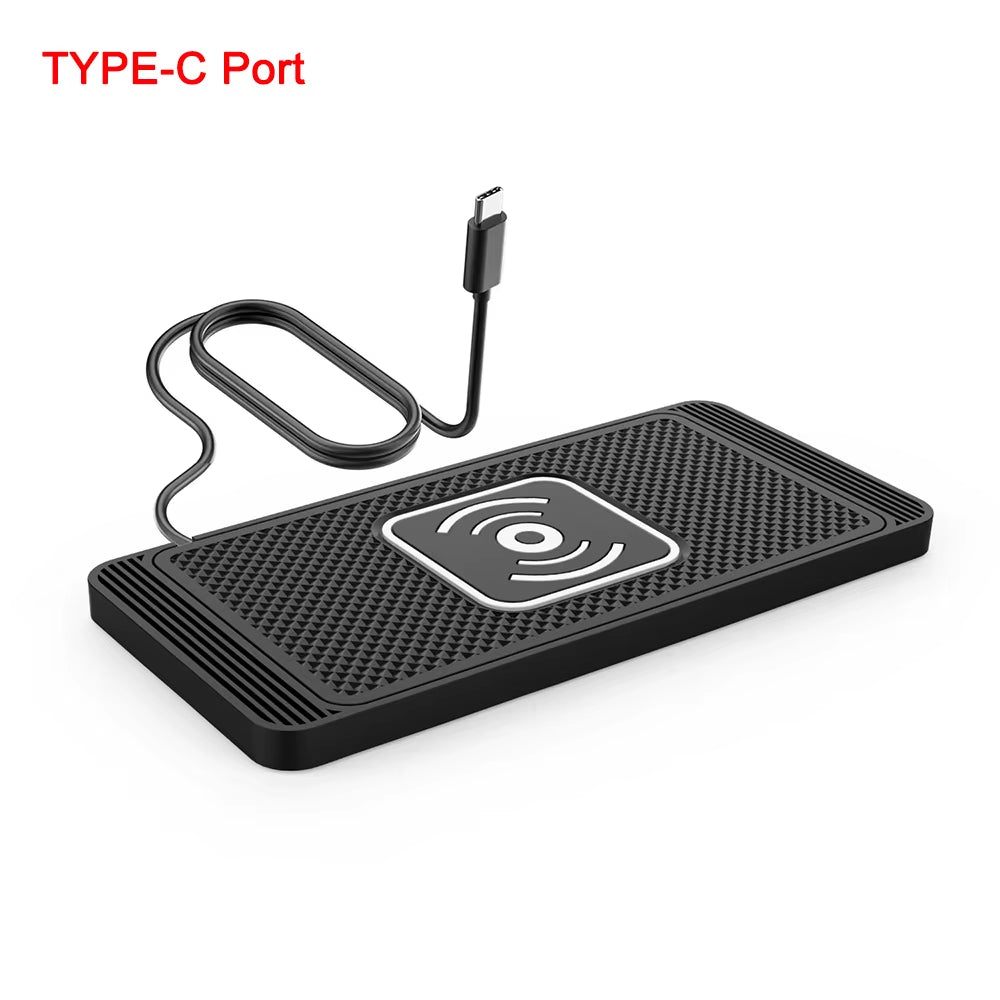 Ultra-Grip Car Wireless Charging Pad