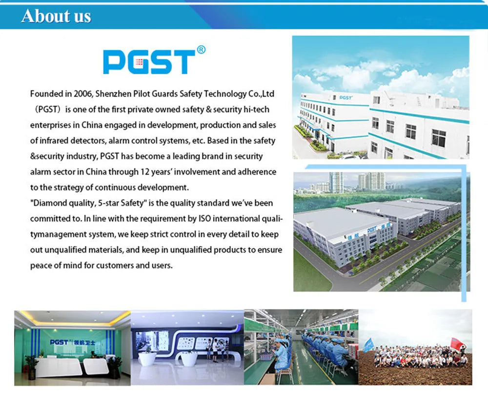 Roll Block | PGST 433MHz Wireless Window & Door Sensor - Smart Security Magnetic Gap Detector