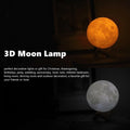 Roll Block | 3D Moon Lamp - Colorful Touch LED Rechargeable Night Light