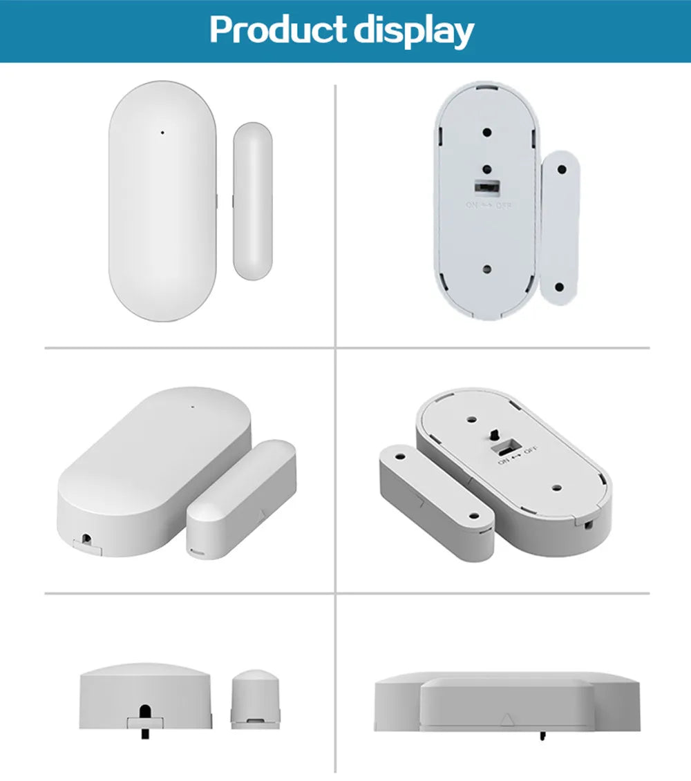 Roll Block | PGST 433MHz Wireless Window & Door Sensor - Smart Security Magnetic Gap Detector