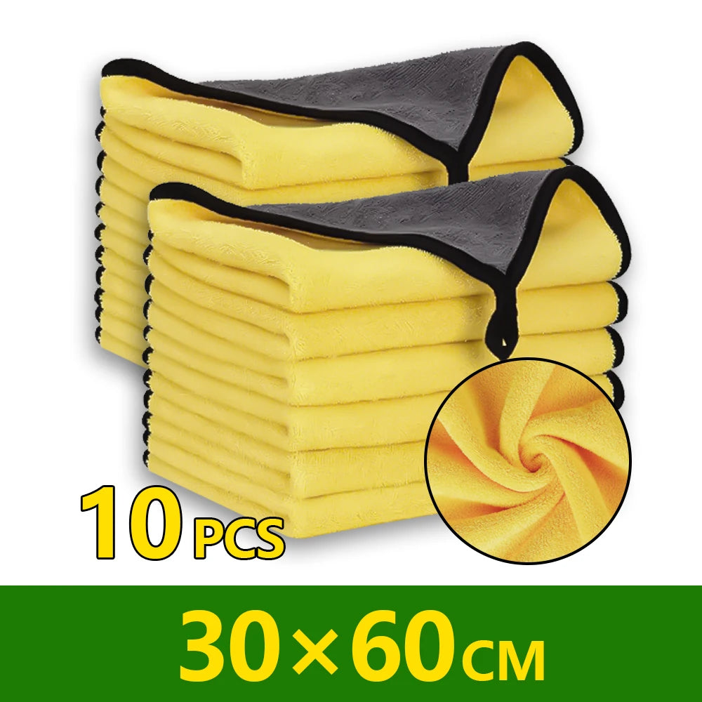 Roll Block | Premium Microfiber Car Detailing Towel - High-Density Auto Washing & Drying Cloth