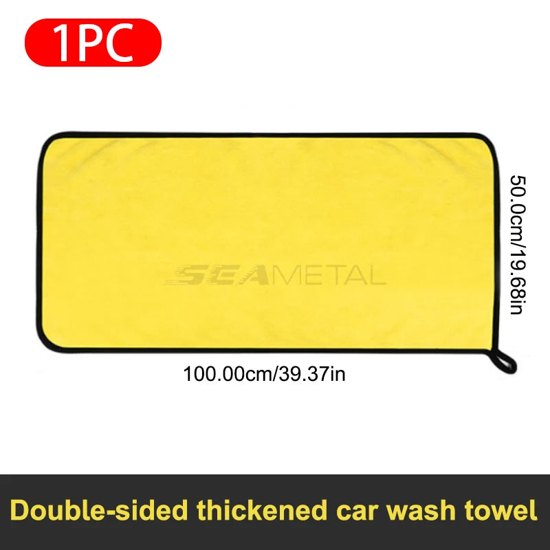 Roll Block | High-End Microfiber Detailing Towel - Ultra-Absorbent Car Wash Drying Cloth