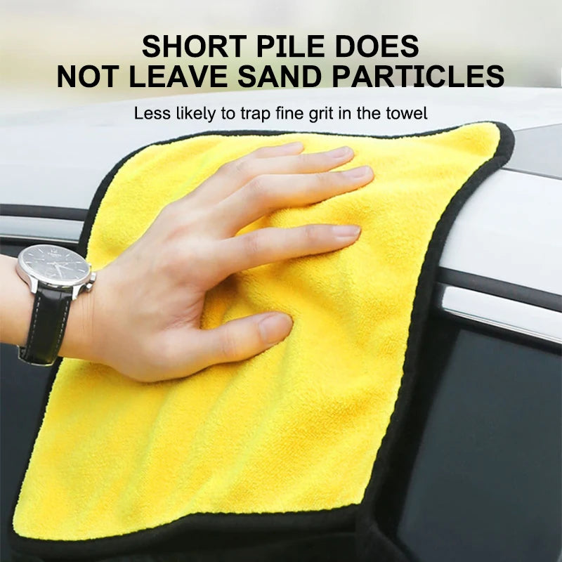 Roll Block | High-End Microfiber Detailing Towel - Ultra-Absorbent Car Wash Drying Cloth