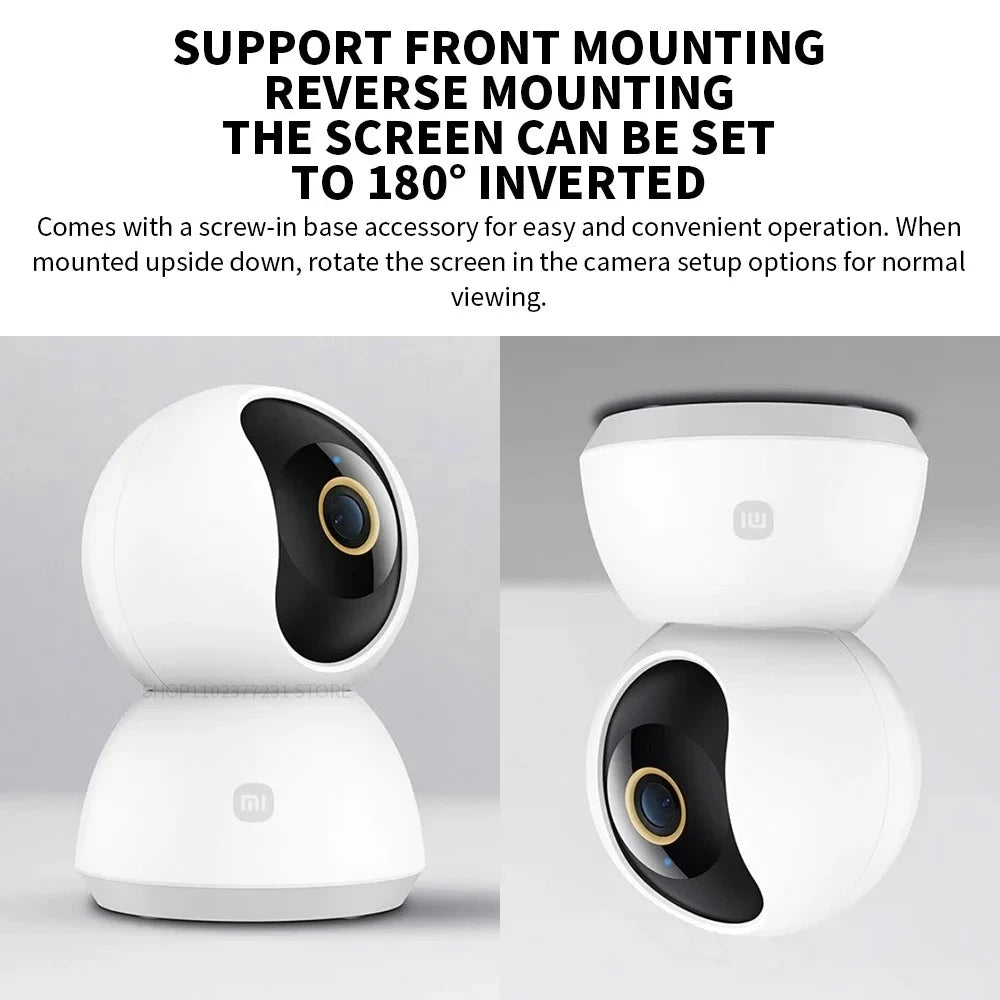 Roll Block | Xiaomi Smart Camera 2K (PTZ) - 1296P HD 360° Indoor Security Monitor