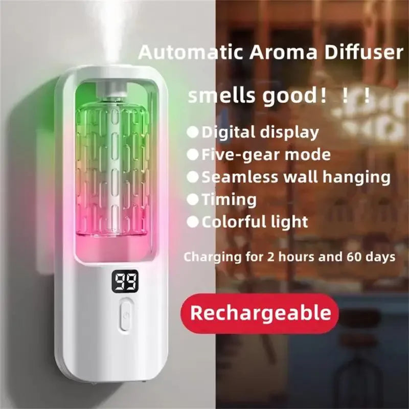 Roll Block | Hotel-Grade Aroma Diffuser Humidifier - Ultrasonic Odor Deodorization Machine