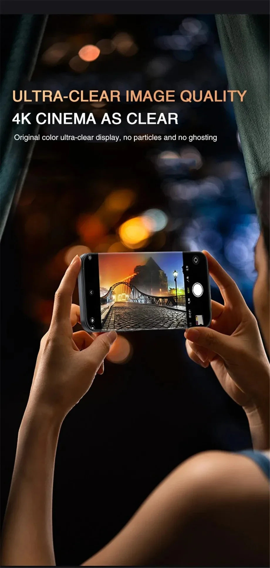 Roll Block | Full-Cover Anti-Spy Tempered Glass - Privacy Screen Protector for All Phones