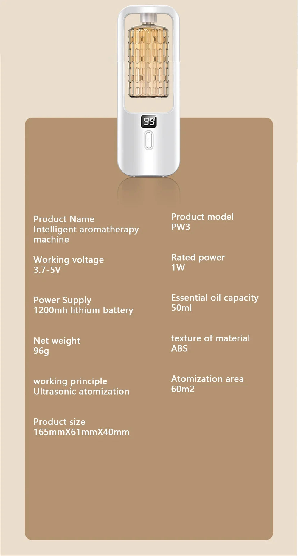Roll Block | Hotel-Grade Aroma Diffuser Humidifier - Ultrasonic Odor Deodorization Machine