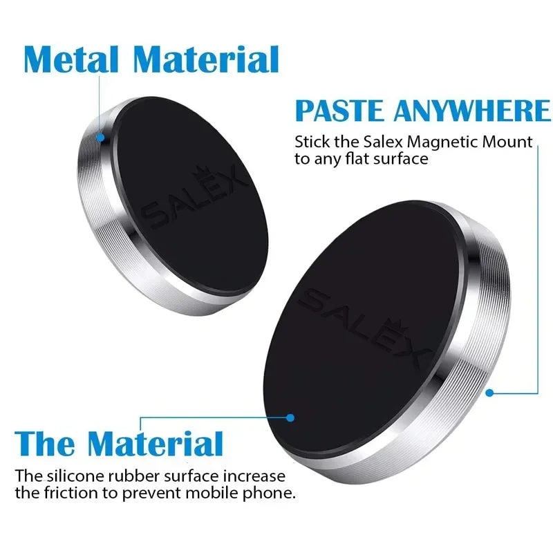 Roll Block | Universal Magnetic Car Phone Holder - Dashboard & Wall-Mounted Mount Sticker