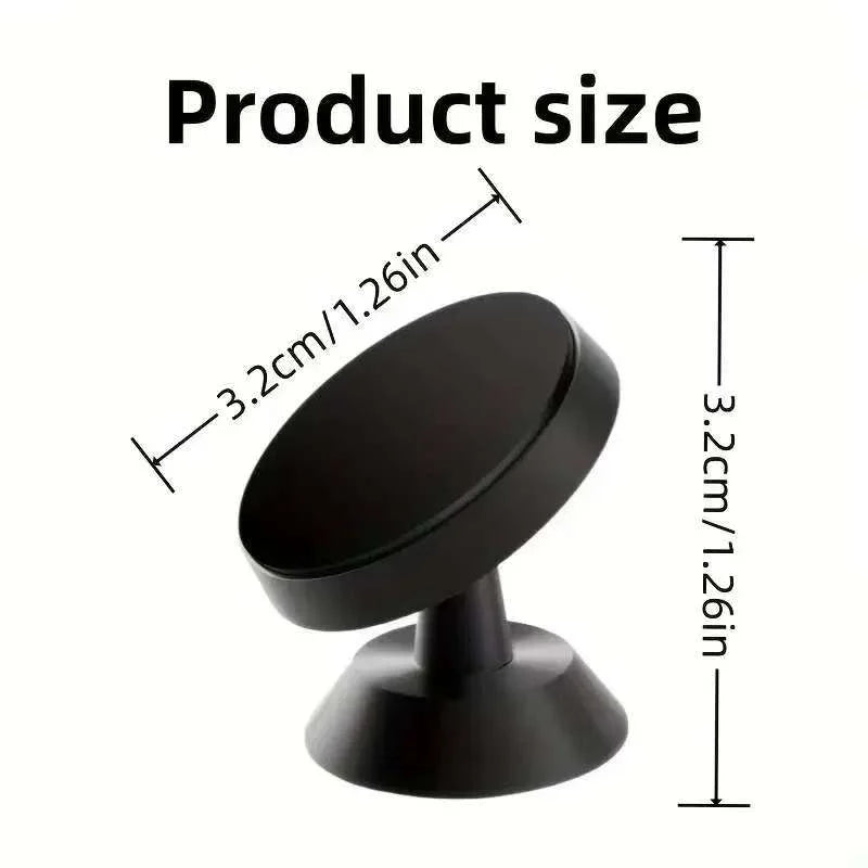 Roll Block | Universal Magnetic Car Phone Holder - Dashboard & Wall-Mounted Mount Sticker