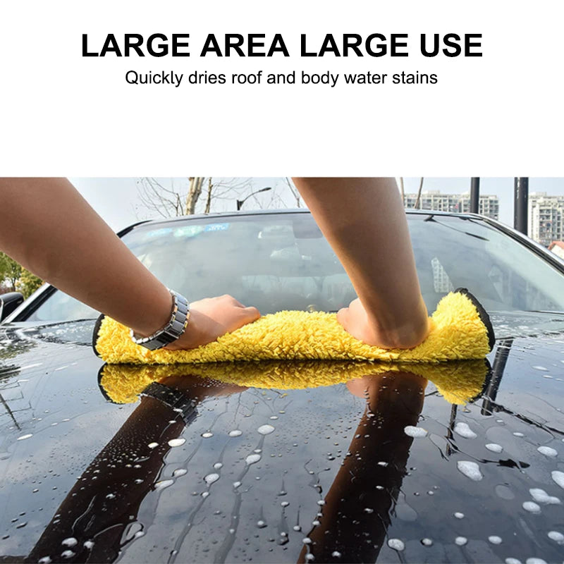 Roll Block | High-End Microfiber Detailing Towel - Ultra-Absorbent Car Wash Drying Cloth