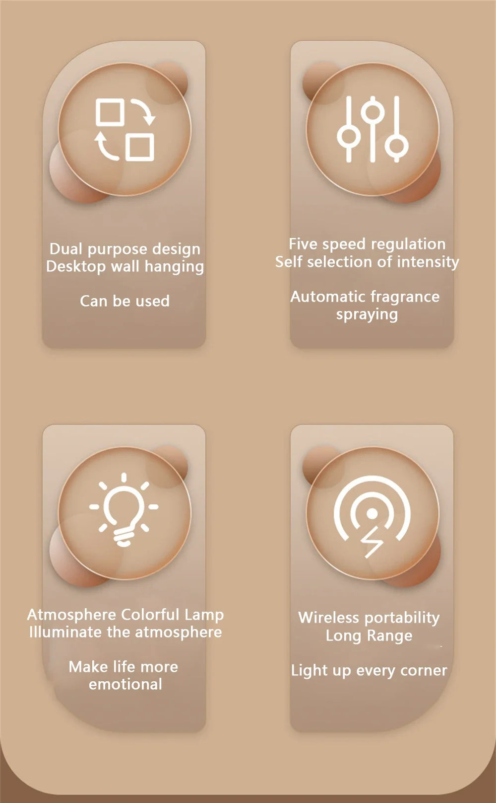 Roll Block | Hotel-Grade Aroma Diffuser Humidifier - Ultrasonic Odor Deodorization Machine