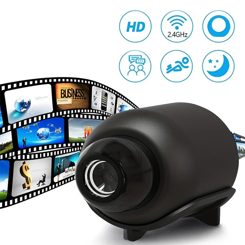 Roll Block | 1080P HD Mini WiFi Camera - Smart Indoor Security & Baby Monitor Camcorder
