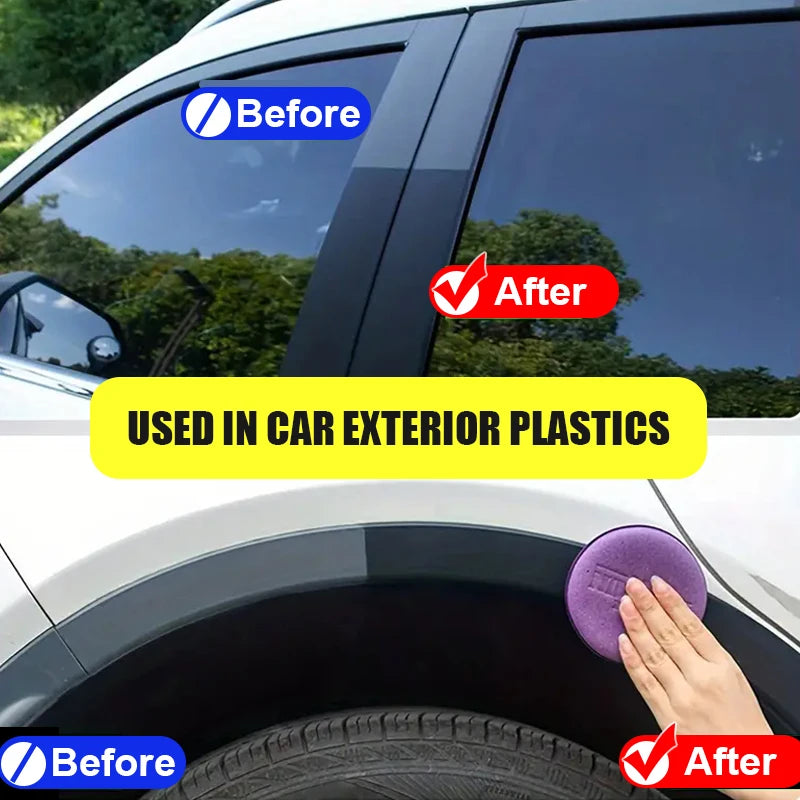 Roll Block | Premium Nano Ceramic Plastic Restorer - Advanced Rubber & Exterior Trim Coating
