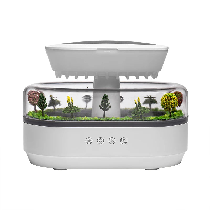 Roll Block | Rain Cloud Aroma Diffuser - Water Drip Micro Landscape Ultrasonic Humidifier
