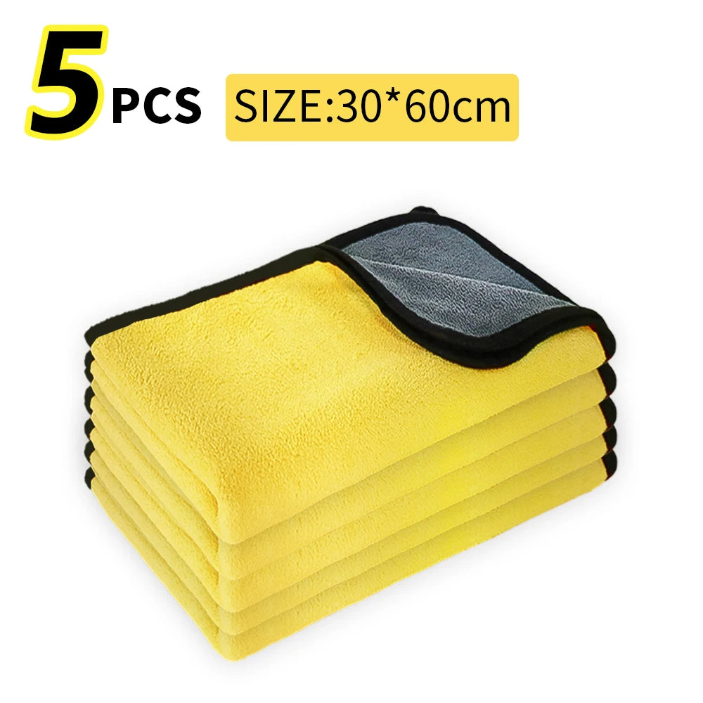 Roll Block | Premium Microfiber Car Detailing Towel - High-Density Auto Washing & Drying Cloth