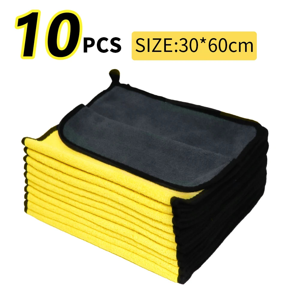 Roll Block | Premium Microfiber Car Detailing Towel - High-Density Auto Washing & Drying Cloth