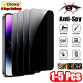 Roll Block | Full-Cover Anti-Spy Tempered Glass - Privacy Screen Protector for All Phones