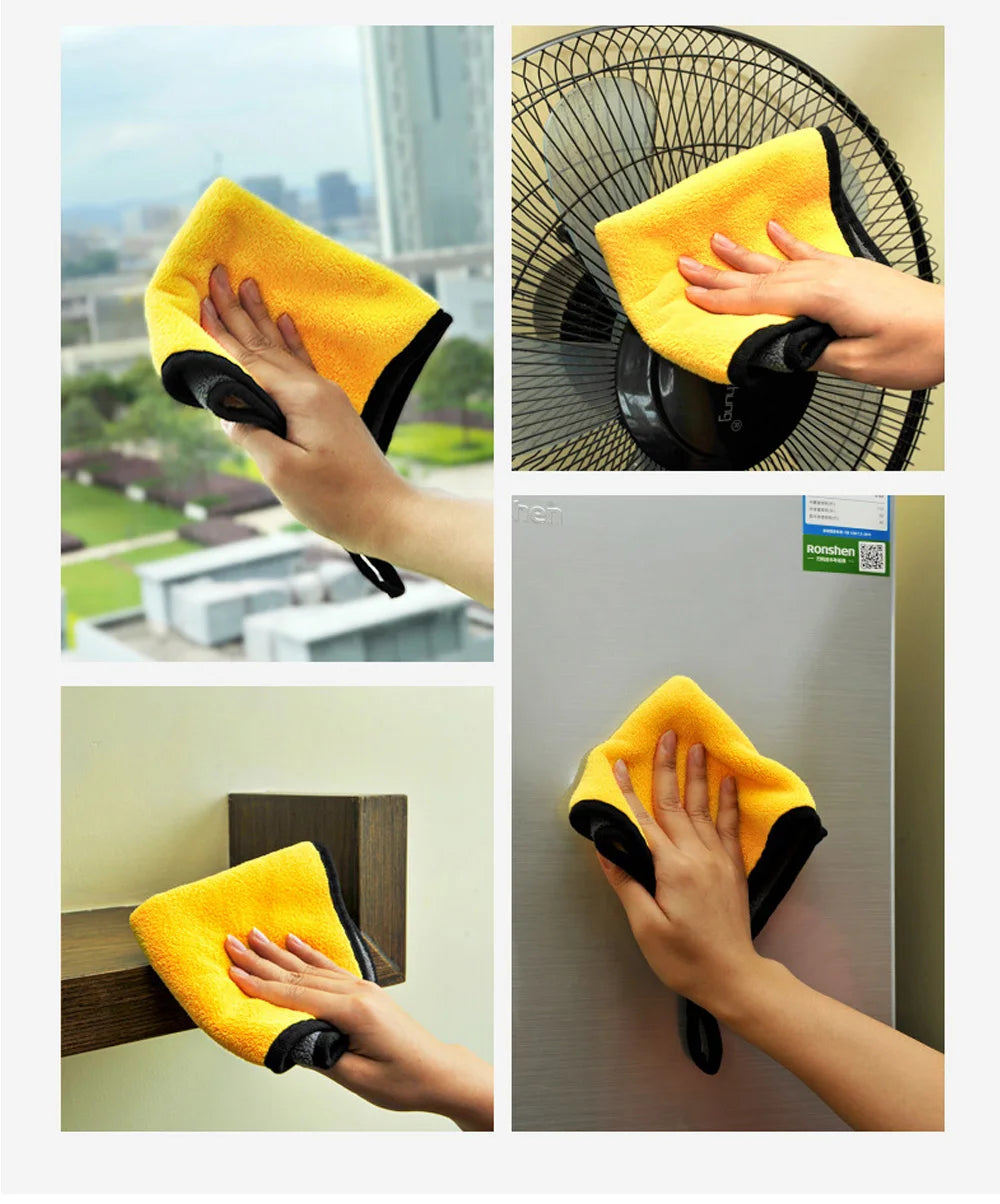 Roll Block | Premium Microfiber Car Detailing Towel - High-Density Auto Washing & Drying Cloth
