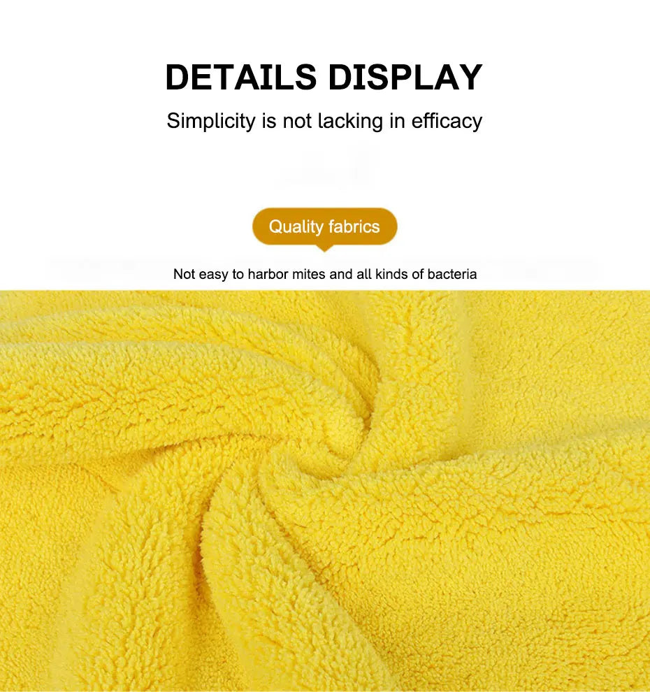 Roll Block | High-End Microfiber Detailing Towel - Ultra-Absorbent Car Wash Drying Cloth