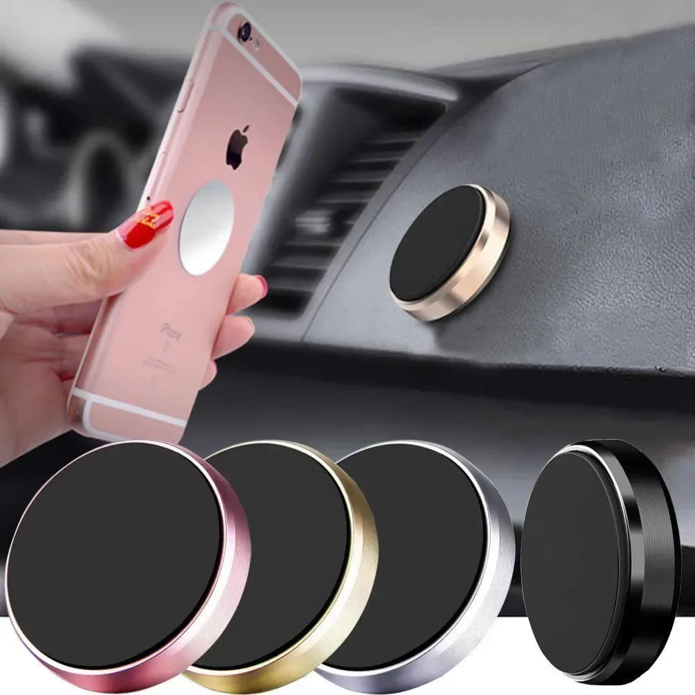 Roll Block | Universal Magnetic Car Phone Holder - Dashboard & Wall-Mounted Mount Sticker