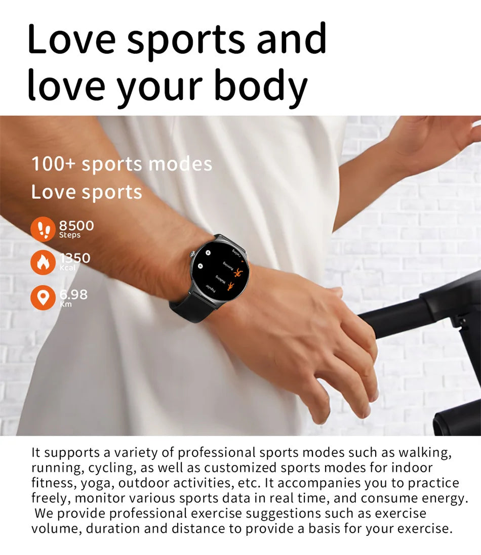 Roll Block | Ultra-Thin Fashion AMOLED Smart Watch - Always-On HD Display & Bluetooth Call Fitness Bracelet