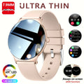 Roll Block | Ultra-Thin Fashion AMOLED Smart Watch - Always-On HD Display & Bluetooth Call Fitness Bracelet