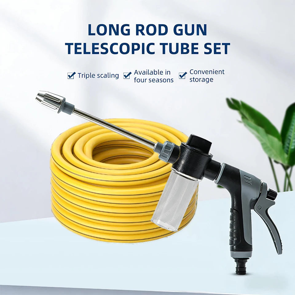 Roll Block | 360° Rotating High-Pressure Water Gun - Multi-Function Car Wash Kit & Garden Hose Sprinkler