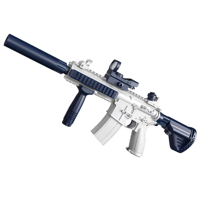 Roll Block | Dual M416 Combat & Pistol Blitz Electric Water Gun Squad Pack - High-Capacity Multi-Blaster Set