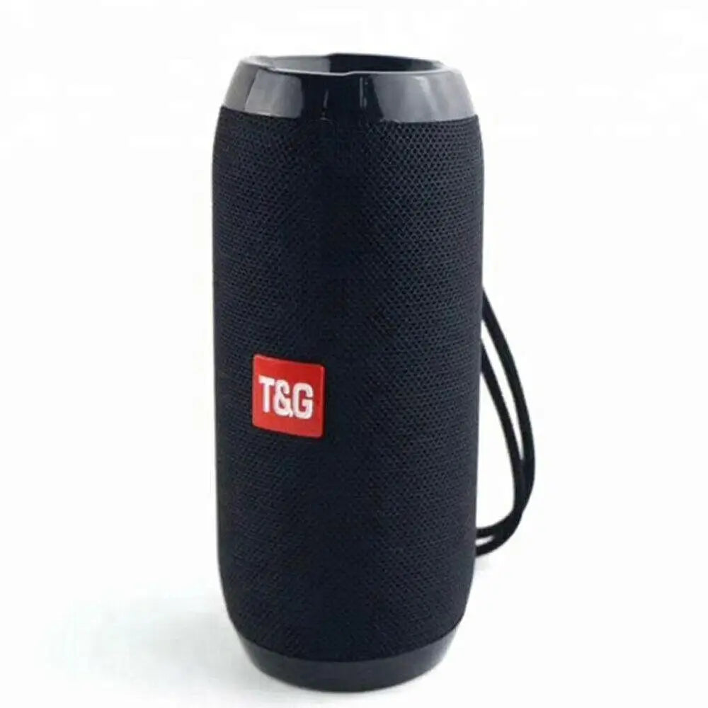 Roll Block | TG117 Portable Waterproof Bluetooth Speaker - Dual Bass Stereo Outdoor Column