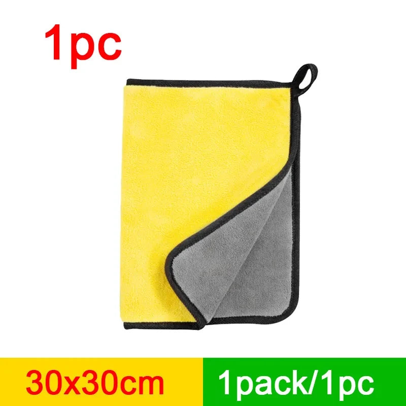 Roll Block | High-End Microfiber Detailing Towel - Ultra-Absorbent Car Wash Drying Cloth