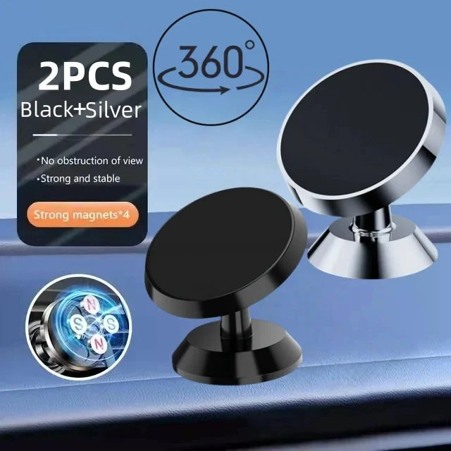 Roll Block | Universal Magnetic Car Phone Holder - Dashboard & Wall-Mounted Mount Sticker