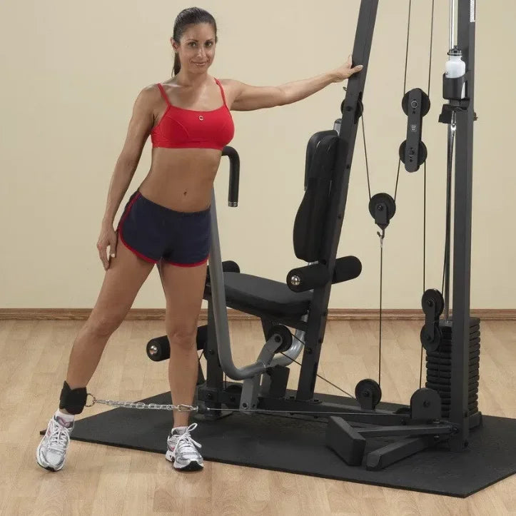 Roll Block | Heavy-Duty Double D-Ring Cable Ankle Straps - Premium Gym Cuffs for Glutes & Leg Training