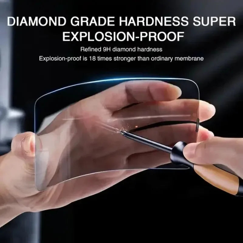 Roll Block | Full-Cover Anti-Spy Tempered Glass - Privacy Screen Protector for All Phones
