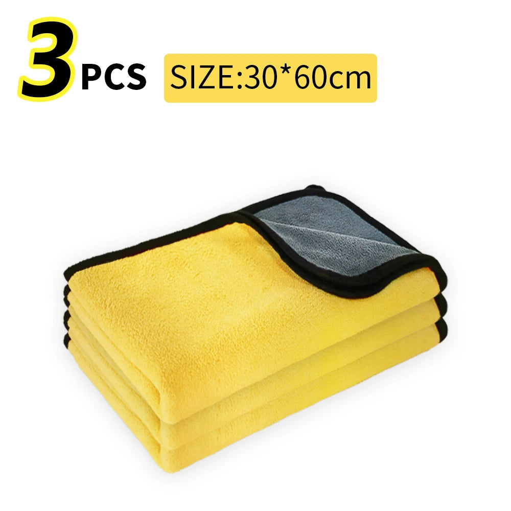 Roll Block | Premium Microfiber Car Detailing Towel - High-Density Auto Washing & Drying Cloth