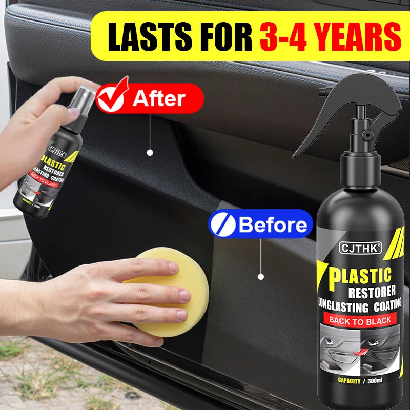 Roll Block | Premium Nano Ceramic Plastic Restorer - Advanced Rubber & Exterior Trim Coating
