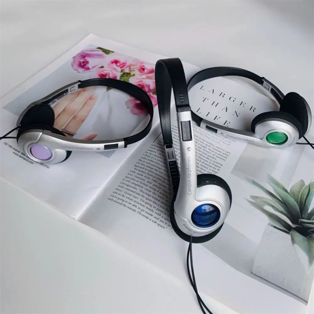 Roll Block | Y2K Style Retro Headphones - Wind Fashion Style Over-Ear Headset